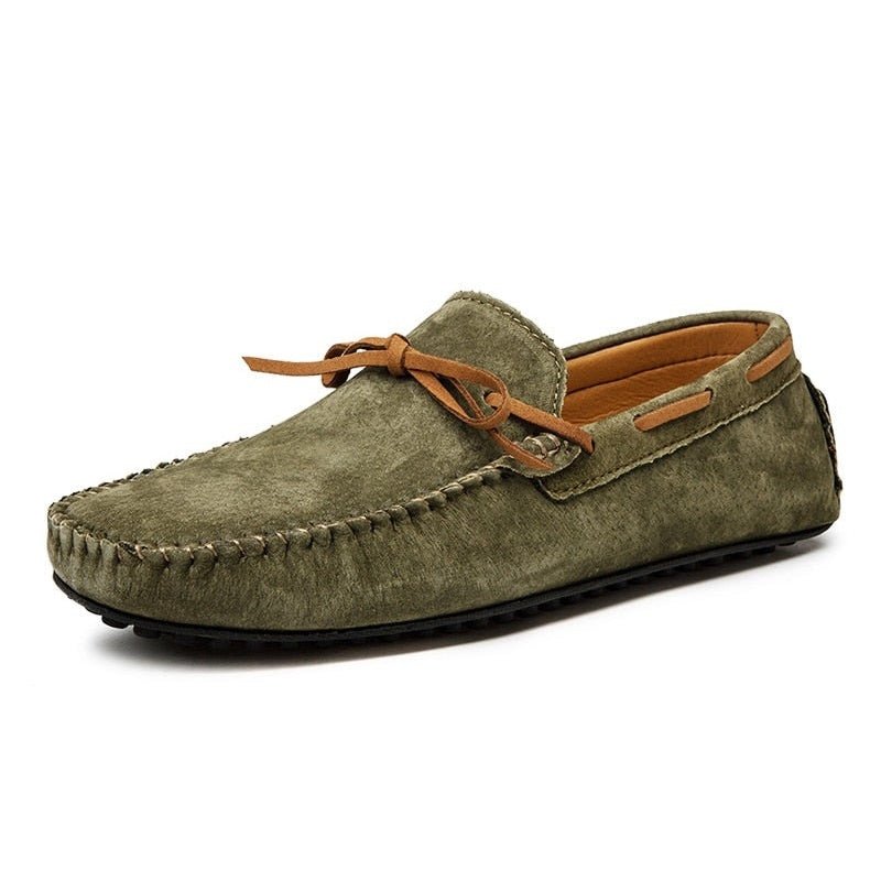 Mocassin Homme Vert