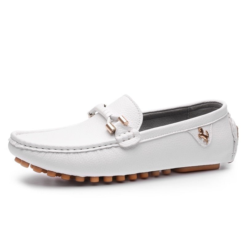 Mocassin homme blanc pas cher best sale