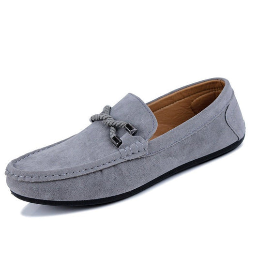 Mocassin Décontracté Homme Gris