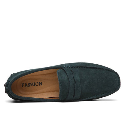 Mocassins Vert Foncé