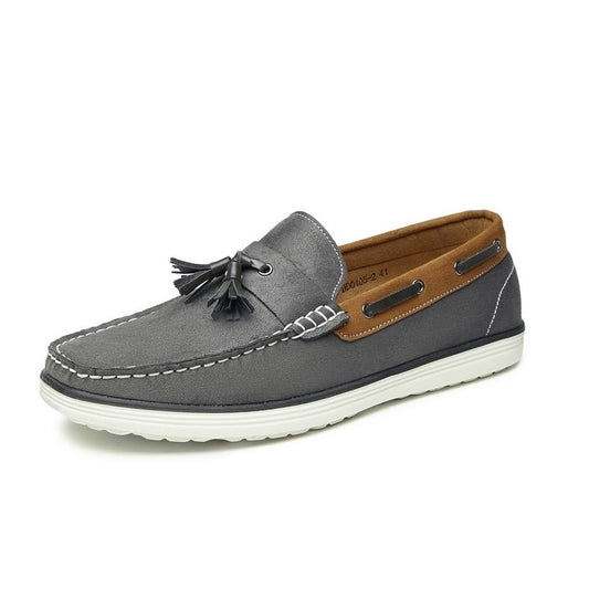 Mocassin Bateau Homme Gris