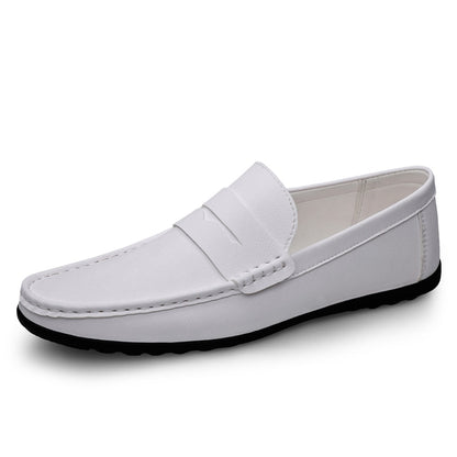 Mocassin Blanc Pour Homme