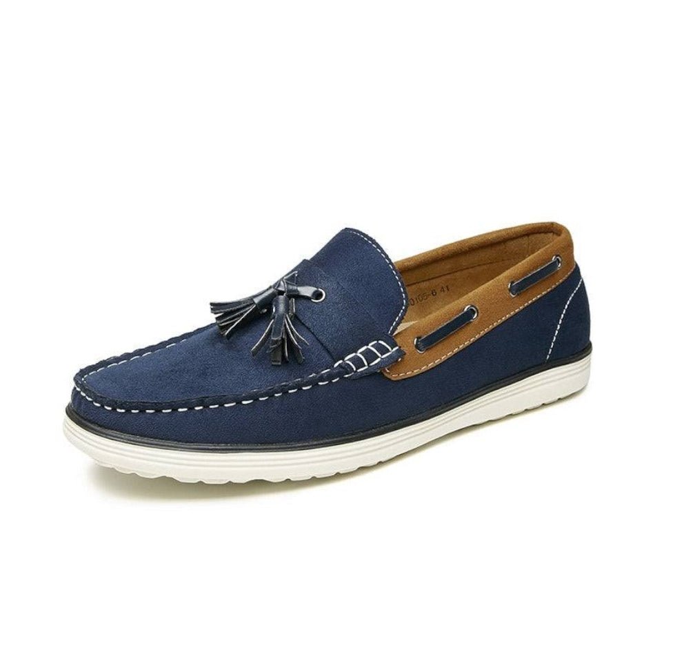 Mocassin Bateau Bleu Marine