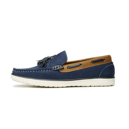 Mocassin Bateau Bleu Marine Homme