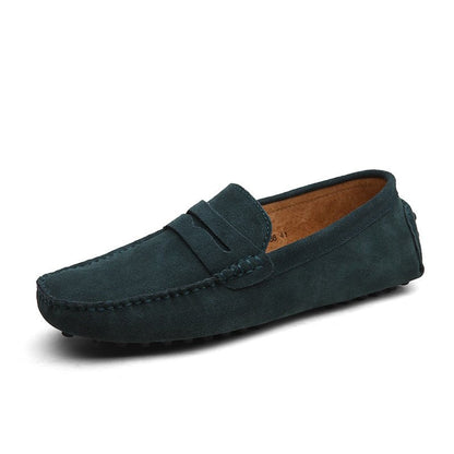 Mocassins Vert Foncé