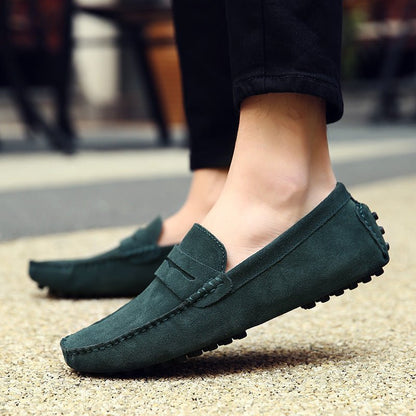 Mocassins Vert Foncé