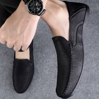 Mocassin Respirant Homme Noir