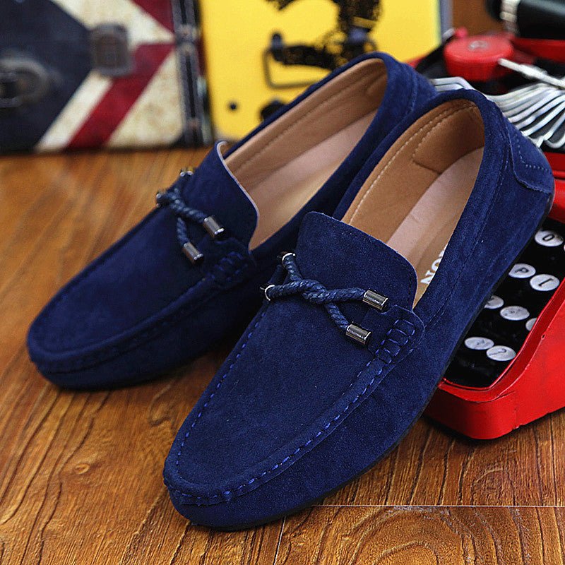 Mocassin Decontracte Homme Bleu Marine