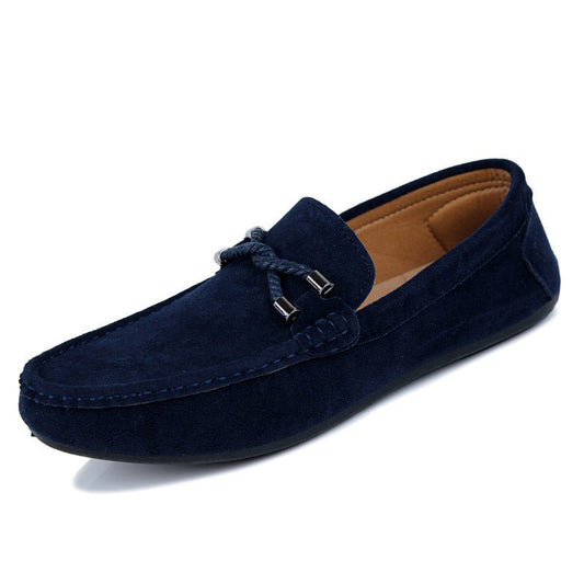 Mocassin Décontracté Homme Bleu Marine