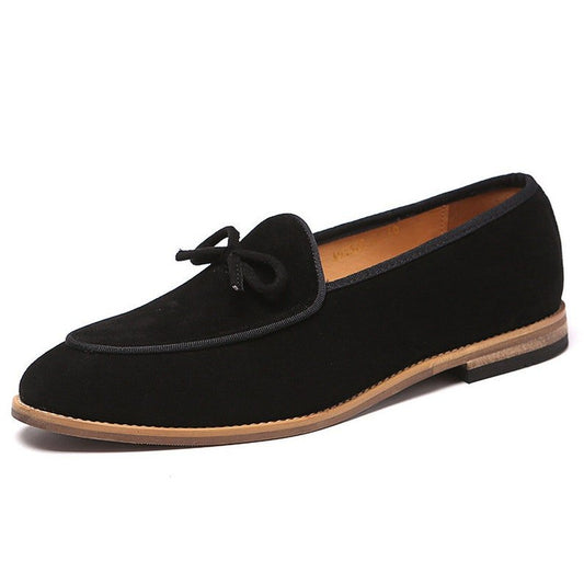 Mocassin Talon Homme Noir