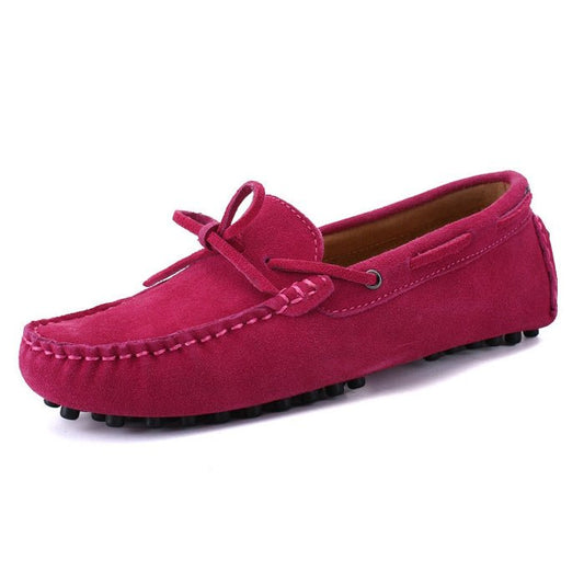 Mocassin Daim Rose