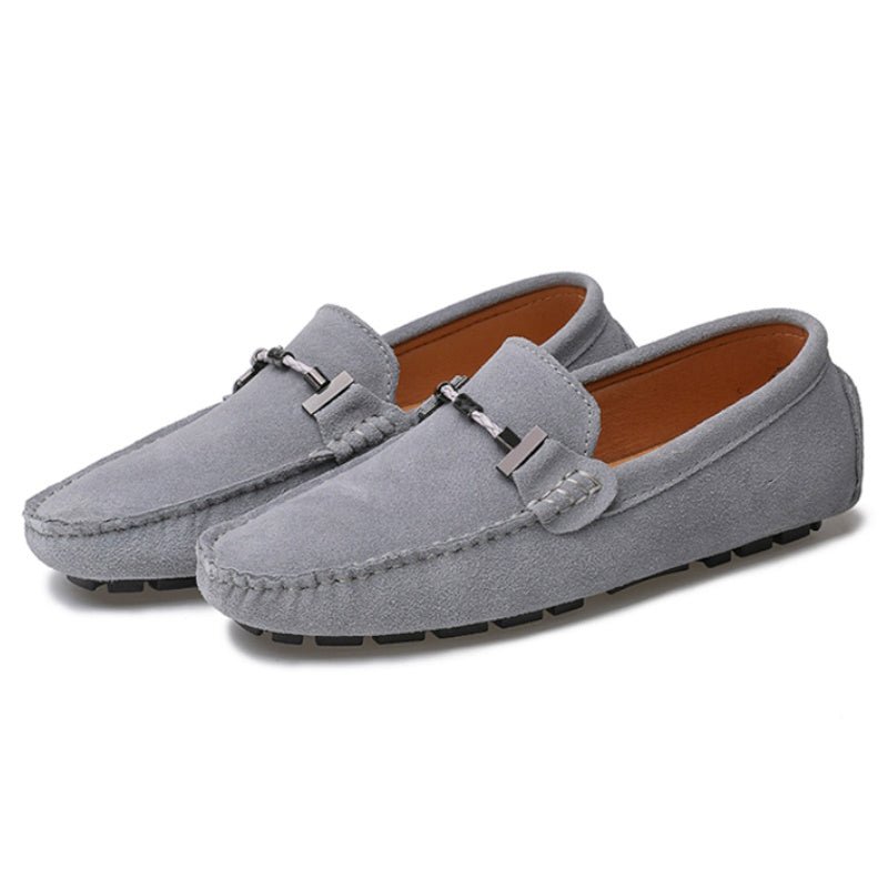 Mocassin Boucle Gris