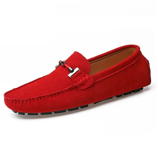 Mocassin Boucle Rouge